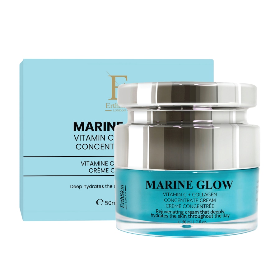 ErthSkin London Nawilżający krem z witaminą C Marine Glow Kremy do twarzy 50 ml Damski