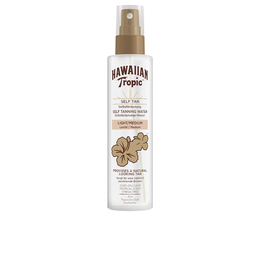 Hawaiian Tropic WODA SAMOOPALAJĄCA jasna-średnia Samoopalacze 190 ml