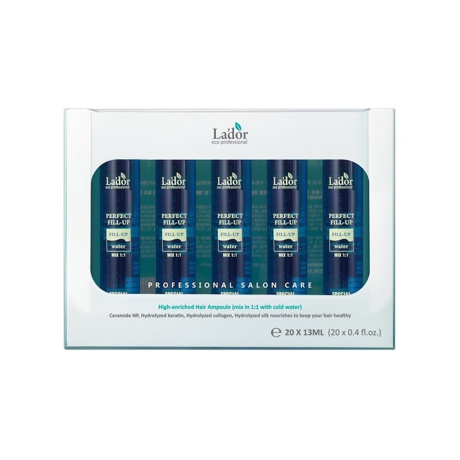 Lador LA'DOR Ampułka do włosów ze spłukiwaniem 13ml x 20pcs Maski do włosów 260 ml