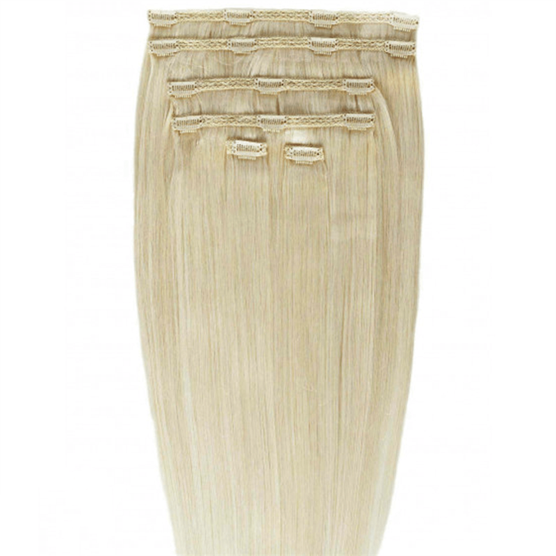 Gold24 Gold24 Przedłużenie włosów Clip-in #4 Brązowy - 60 cm Przedłużanie włosów 1 ct Nude