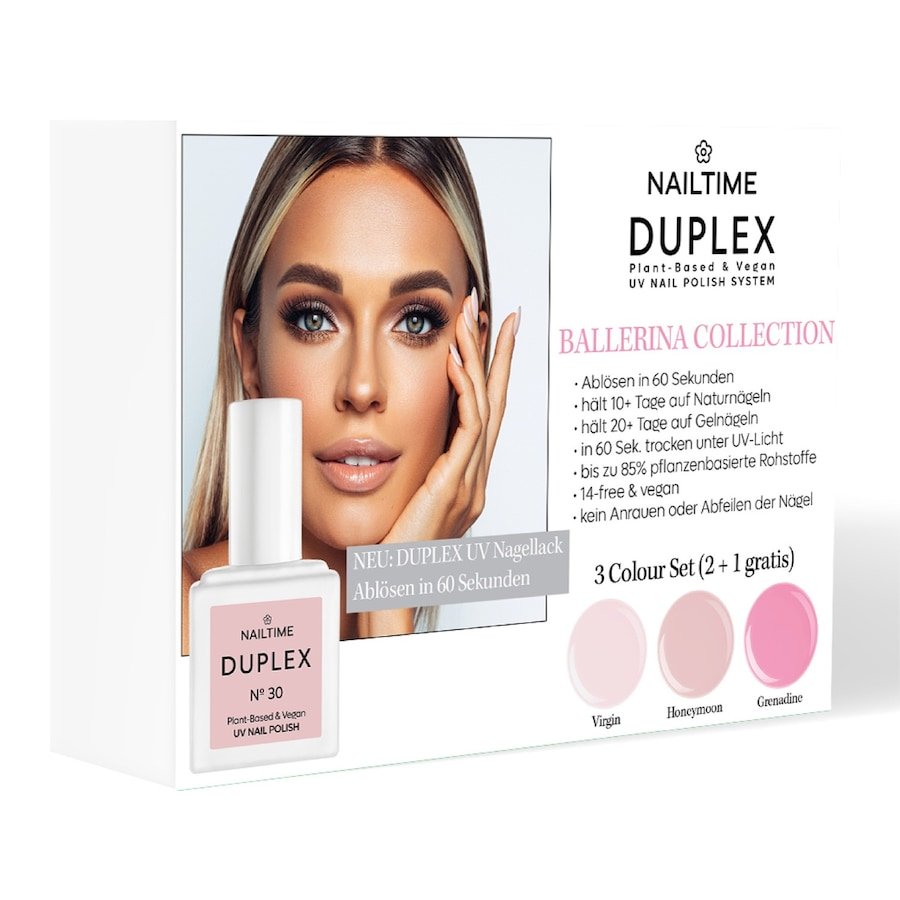 NAILTIME DUPLEX Ballerina Collection Lakiery hybrydowe 1 ct 1 szt.