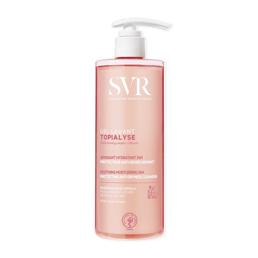 SVR GENTLE CLEANSING GEL Żele pod prysznic 400 ml