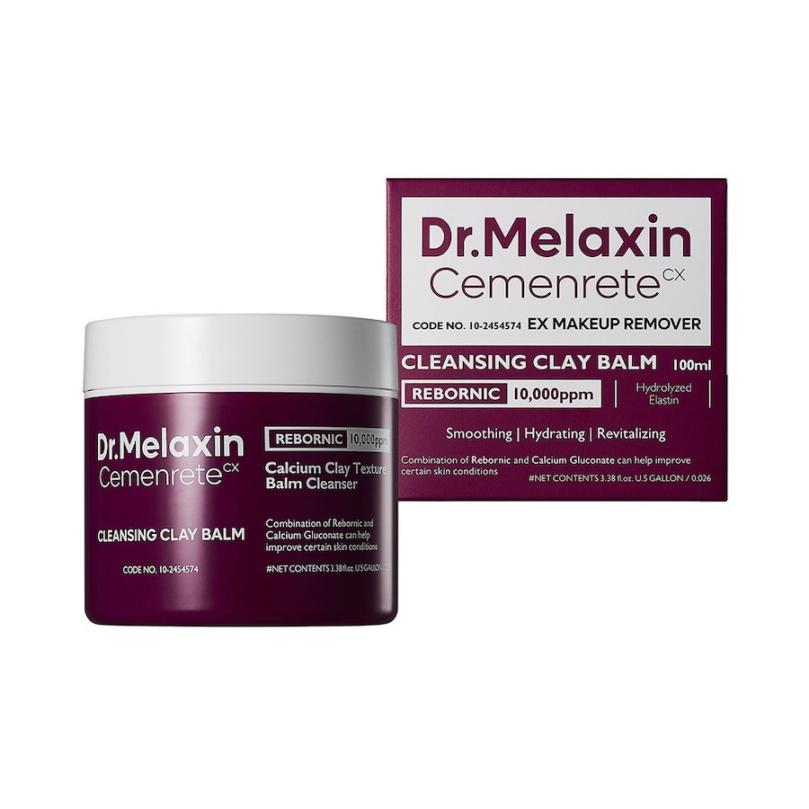 DR. MELAXIN Cemenrete oczyszczający balsam glinkowy do demakijażu i pielęgnacji skóry Kremy oczyszczające 100 ml