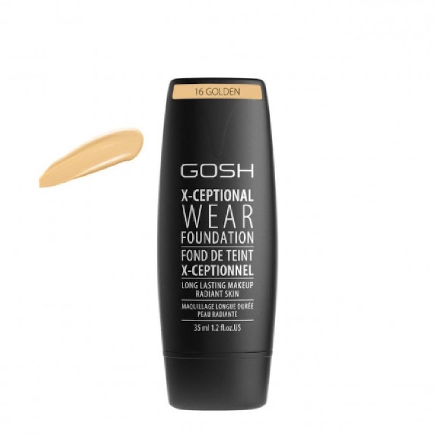 Gosh Copenhagen X-Ceptional Wear Foundation Long Lasting Makeup Podkłady 35 ml 16 Golden