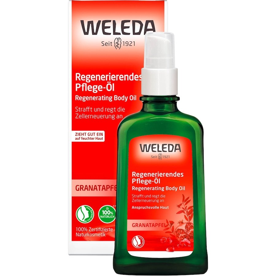 Weleda Granatapfel Regenerujący olej Pflege Olejki do ciała 100 ml