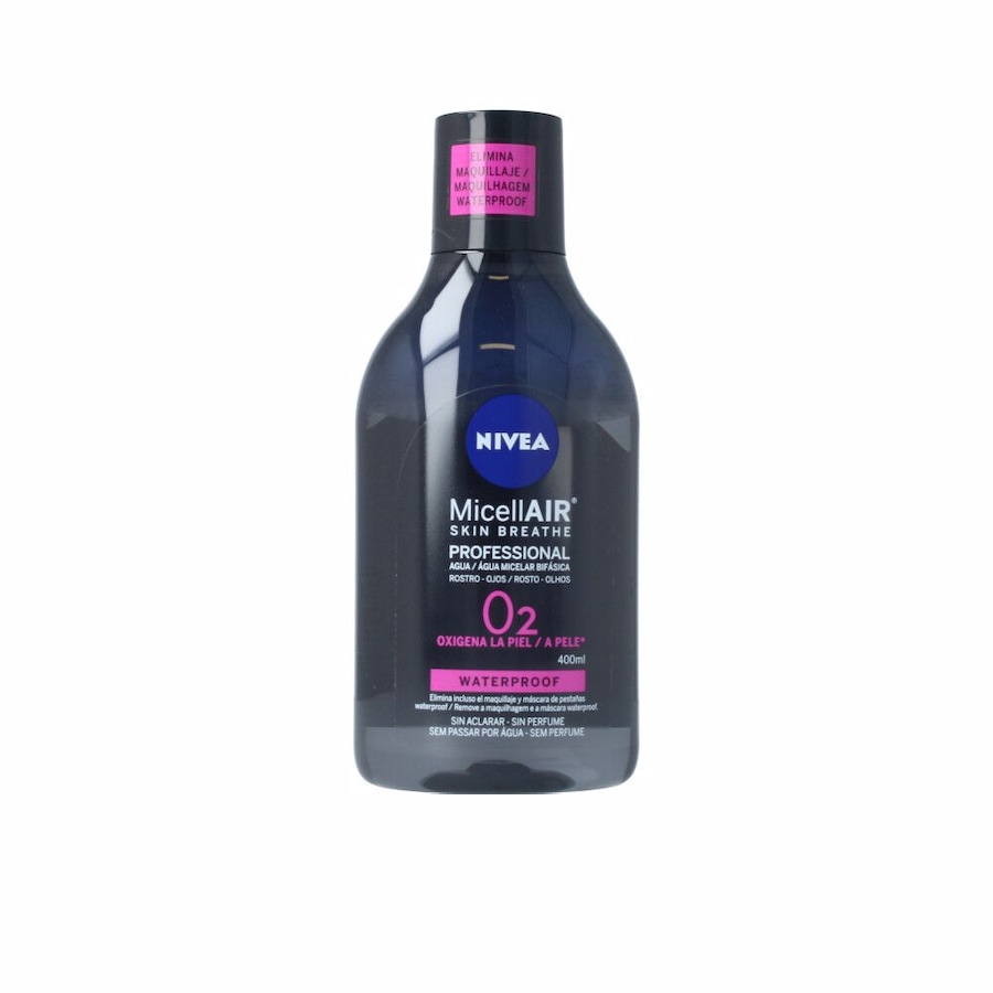 NIVEA PROFESJONALNY dwufazowy wodoodporny WODA MICELARNA Płyn miceralny 400 ml Damski