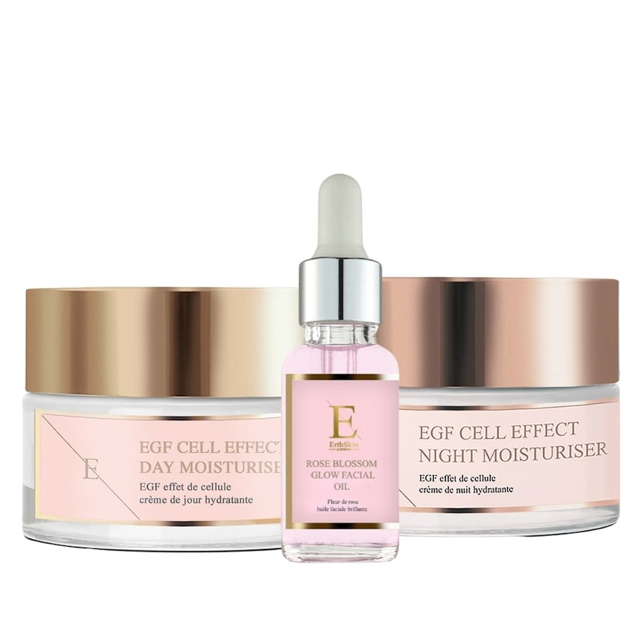 ErthSkin London EGF Radiance Trio na dzień i na noc Kremy przeciwzmarszczkowe 1 ct Damski