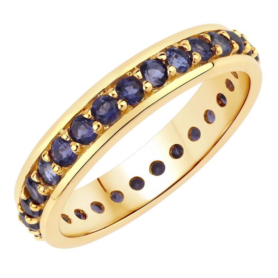 Rafaela Donata Pierścionek Srebro wysokiej próby Żółte złoto Pierścionki 1 ct Damski