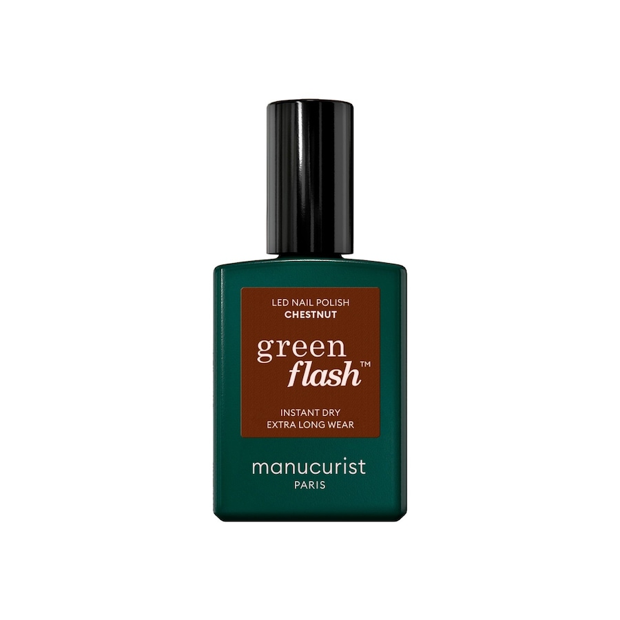 manucurist green flash LED gel Lakiery do paznokci 15 ml CHESTNUT