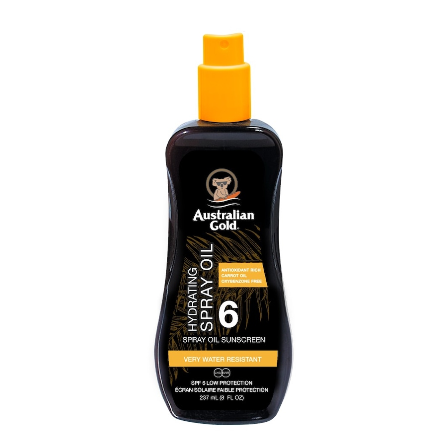 Australian Gold SPF 6 CARROT INTENSIFIER OIL SPRAY- Olejek w sprayu Ochrona przeciwsłoneczna 237 ml