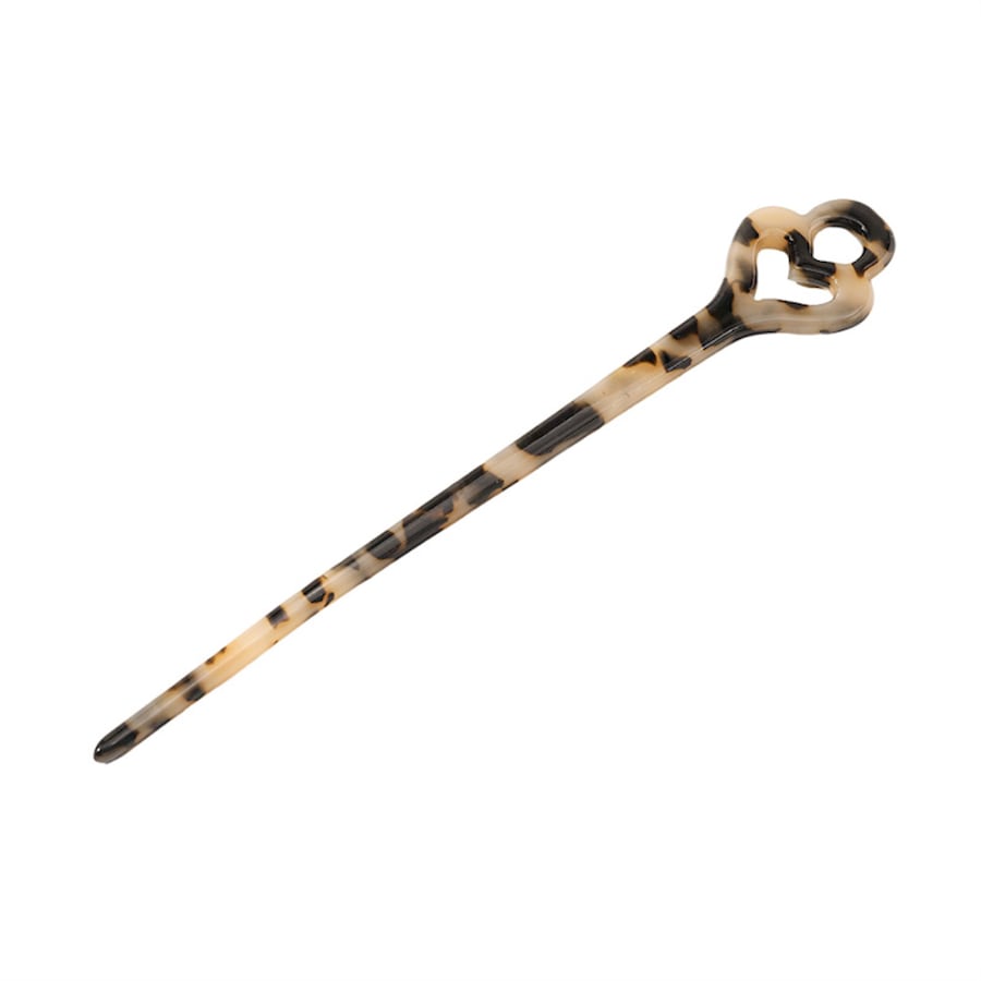 Chris Rubin Zoe Key spinka do włosów - lekki żółw Klamry i spinki do włosów 1 ct Jasnobrązowy Damski