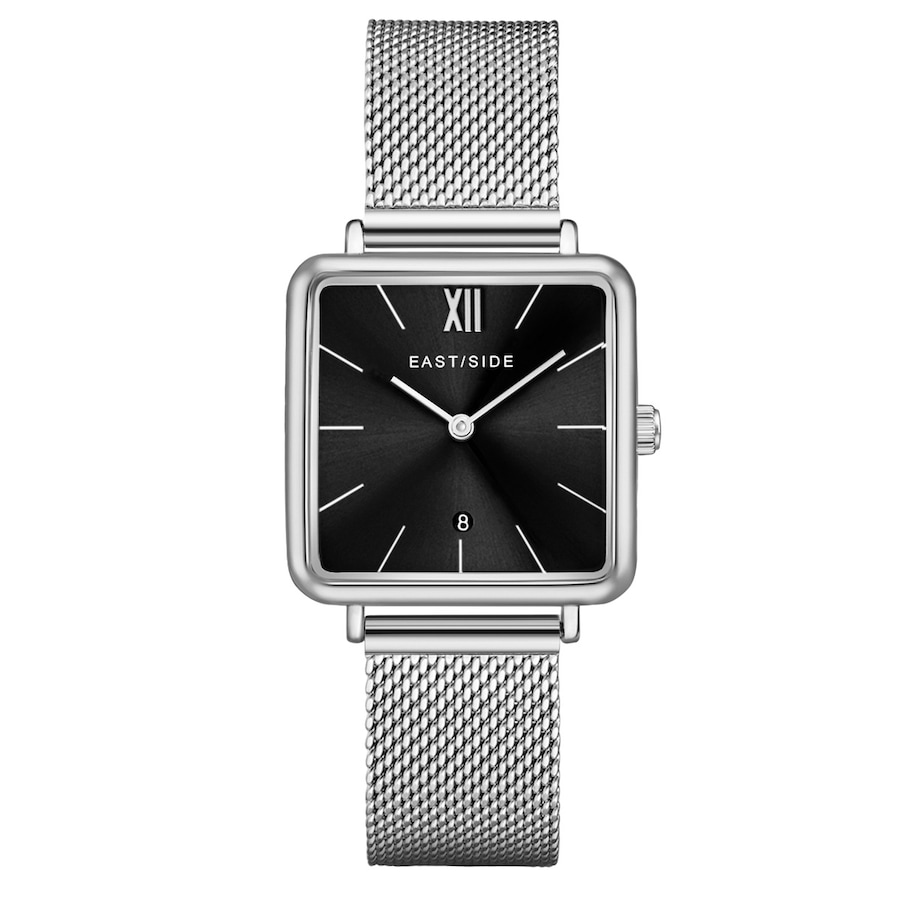 EASTSIDE Zegarek kwarcowy Grand Srebrny Stal nierdzewna Srebrny Zegarki damskie 1 ct Damski