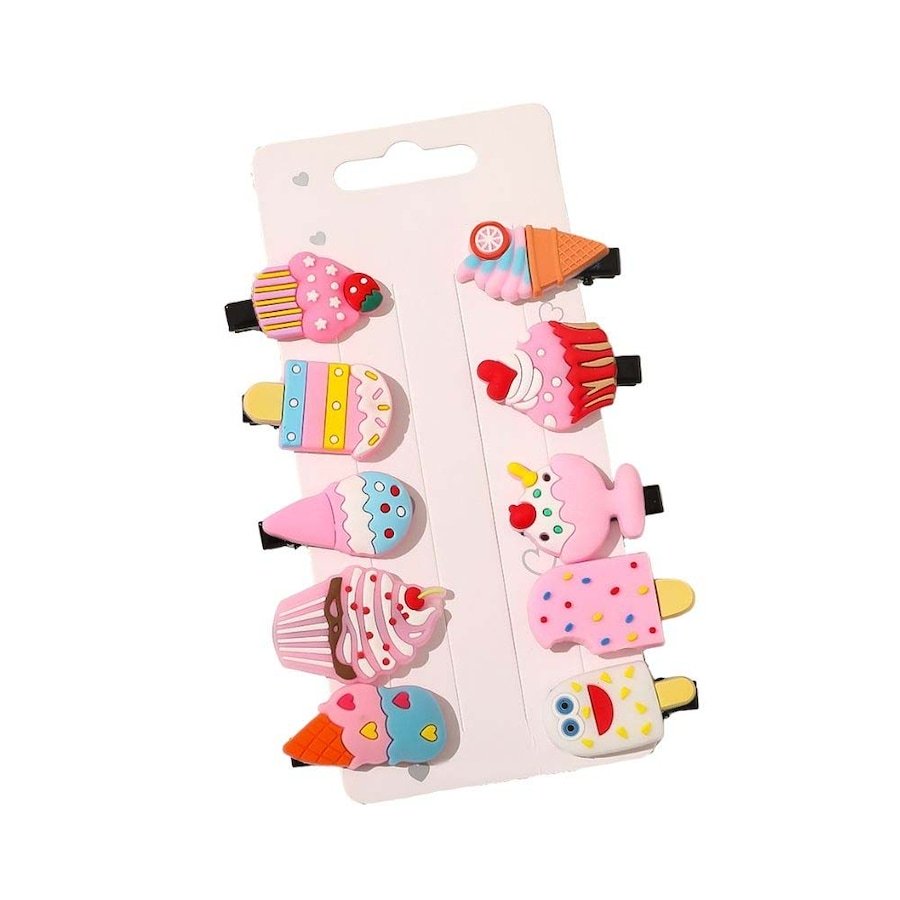 SOHO SOHO Tulle spinka do włosów - deser Klamry i spinki do włosów 10 ct Biały Damski