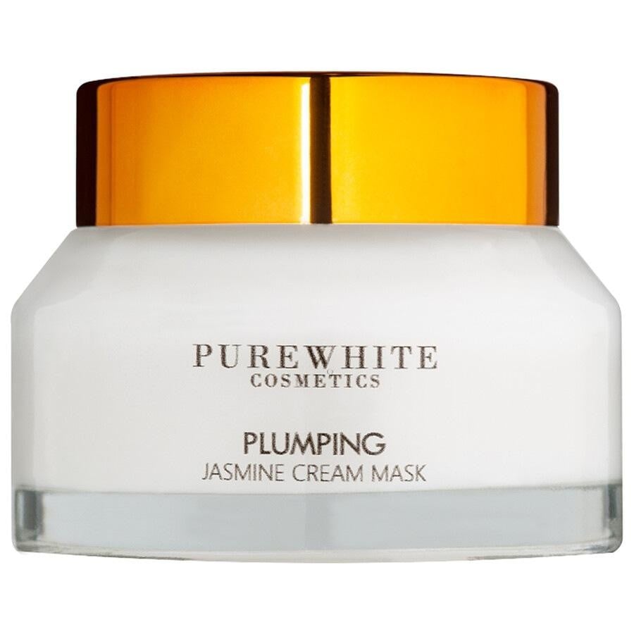 Pure White Cosmetics Plumping Jasmine Cream Mask Maseczki nawilżające 50 ml
