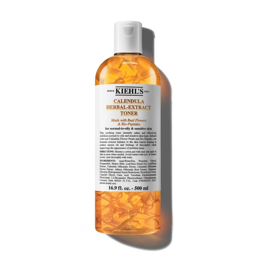 Kiehl`s Calendula Herbal Extract Toner nagietkowy tonik do twarzy Toniki do twarzy 500 ml