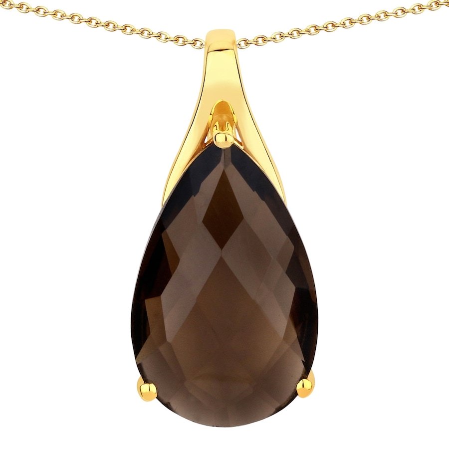 Rafaela Donata Łańcuszek Srebro wysokiej próby Żółte złoto Naszyjniki 1 ct Damski