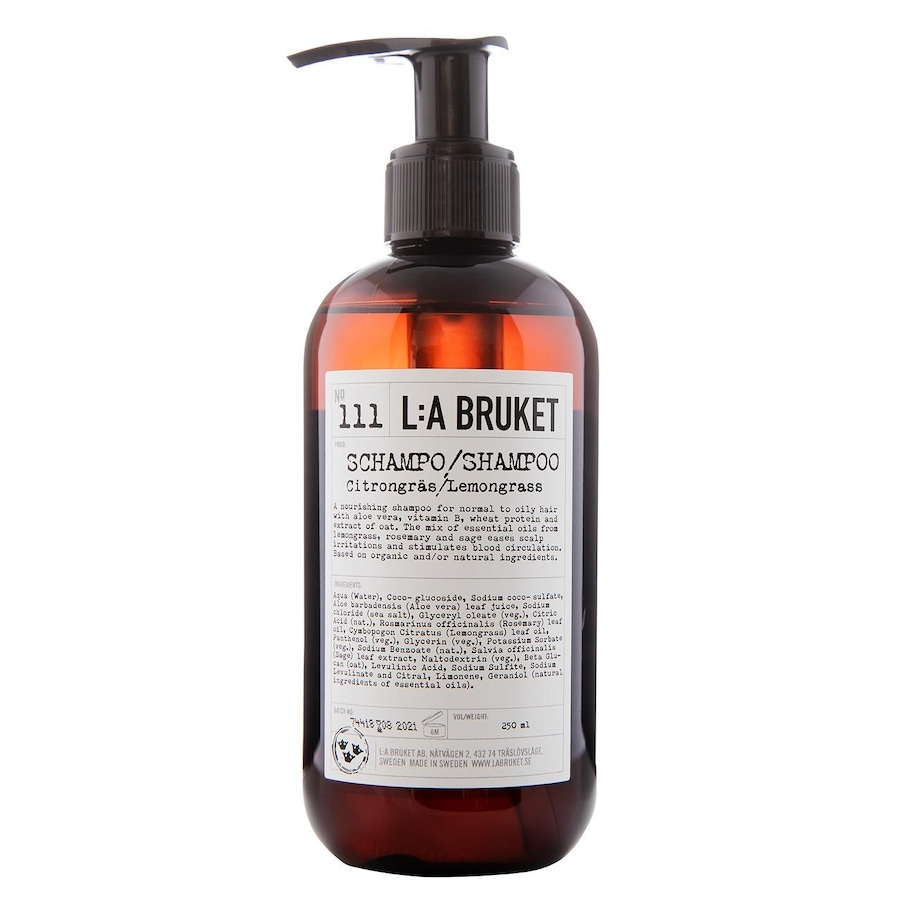 L:A BRUKET No. 111 Lemongrass Szampony 240 ml