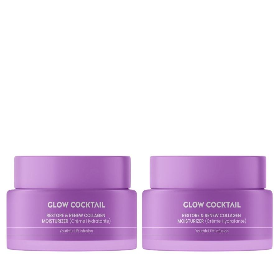 Glow Cocktail Duet kremów Collagen Renew Kremy przeciwzmarszczkowe 100 ml Damski