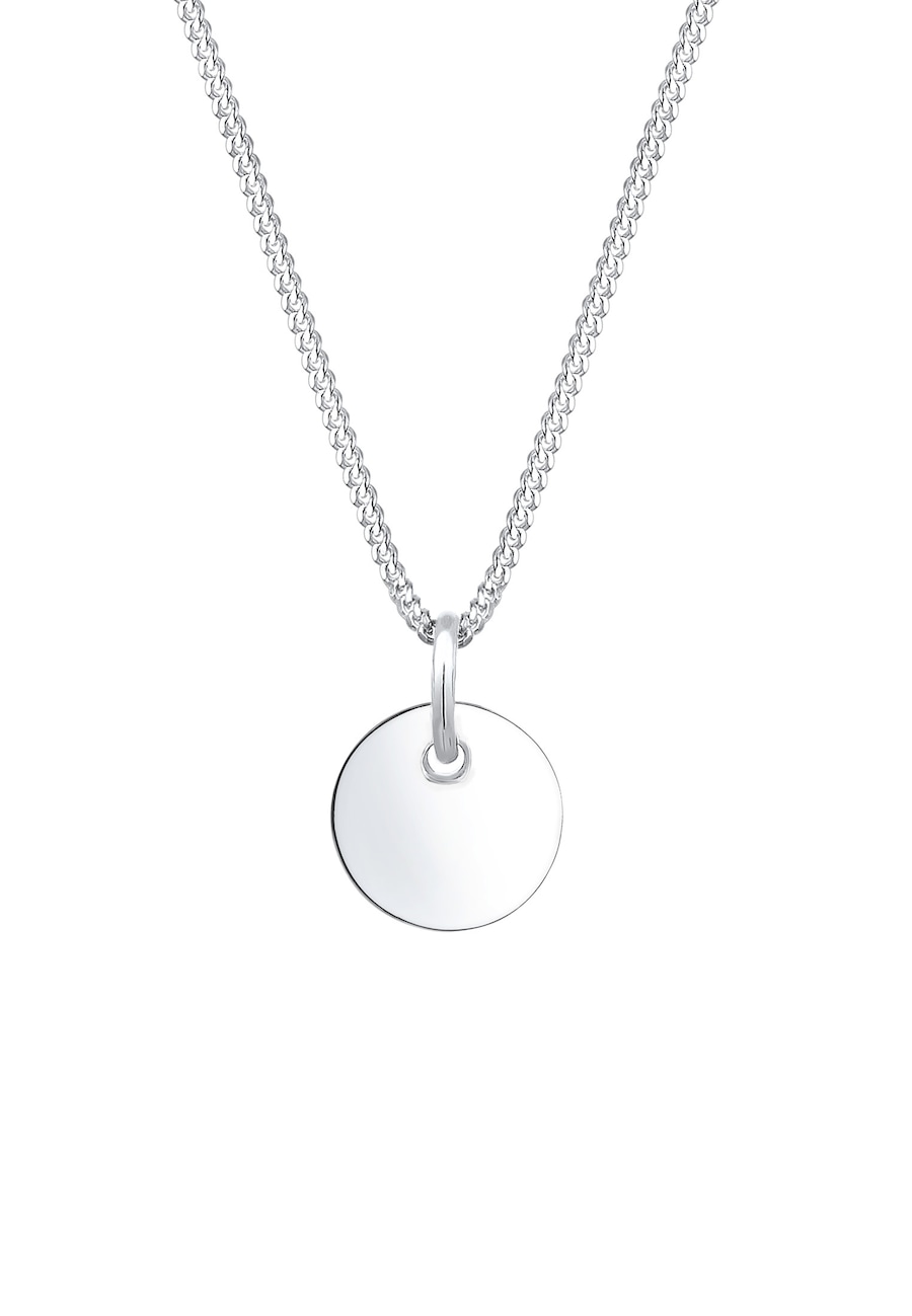 Elli Damska zawieszka Basic Geo Look ze srebra próby 925 Sterling Silver Naszyjniki 1 ct Damski