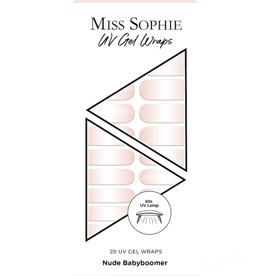 Miss Sophie's 20 okładów żelowych UV Stylizacja paznokci 1 ct Nude Babyboomer
