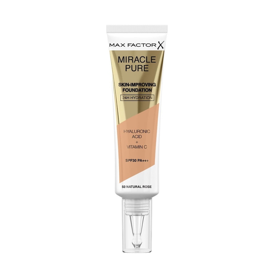 Max Factor Max Factor Miracle Pure - rozświetlający podkład odżywczy 80 Bronze, 30ml Korektory 050 - NATURAL ROSE