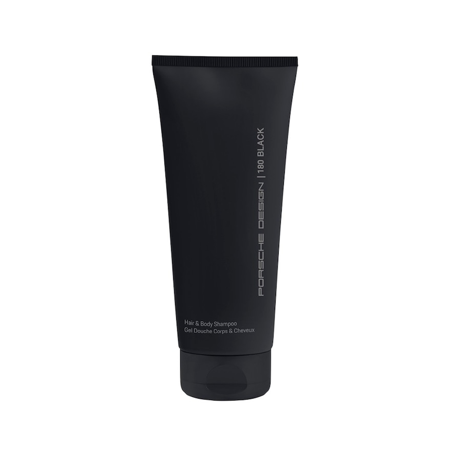 Porsche Design 180 Black Hair & Body Shampoo Żele pod prysznic 200 ml Męskie
