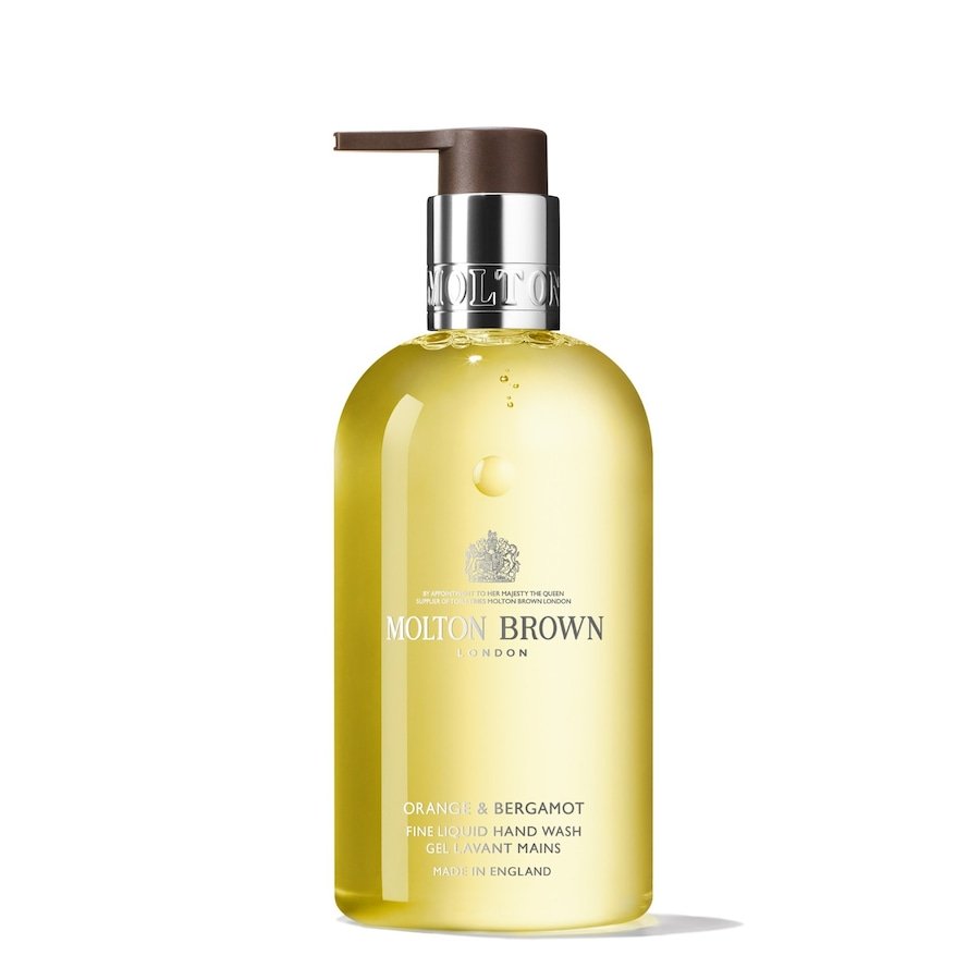 Molton Brown Pielęgnacja dłoni ORANGE & BERGAMOT HAND WASH Mydła do rąk 300 ml