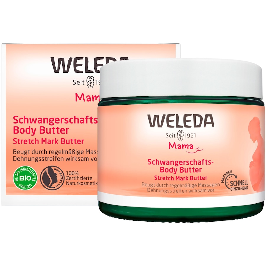 Weleda Mummy Masło do ciała na rozstępy Ciąża 150 ml