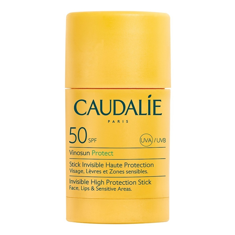 Caudalie Vinosun Protect Sztyft Ochronny Invisible High Protection SPF50 Ochrona przeciwsłoneczna 15 g