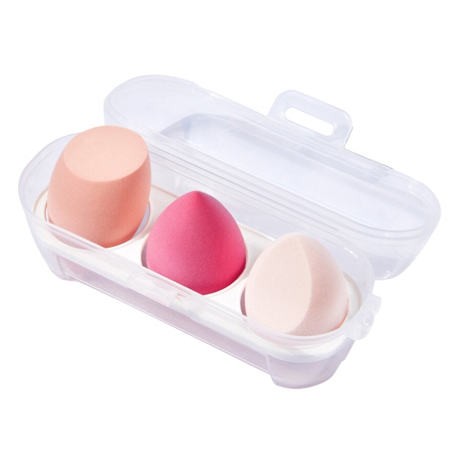 Technique Pro Essential Makeup Sponges Blendery do makijażu 3 ct Peach Edition
