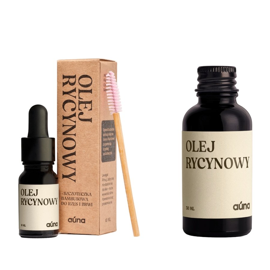 Auna Zestaw olej rycynowy z aplikatorem Zestawy do pielęgnacji twarzy 1 ct Damski