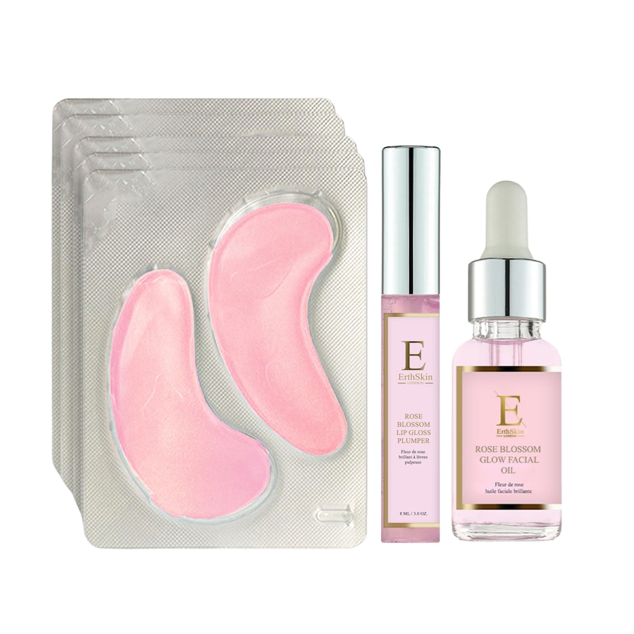 ErthSkin London Rose Glow Radiance Trio Zestawy do pielęgnacji twarzy 1 ct Damski