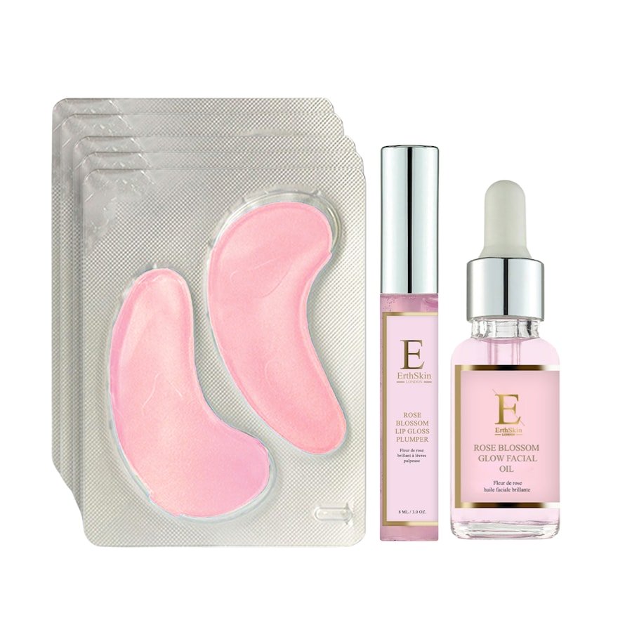 ErthSkin London Rose Glow Radiance Trio Zestawy do pielęgnacji twarzy 1 ct Damski