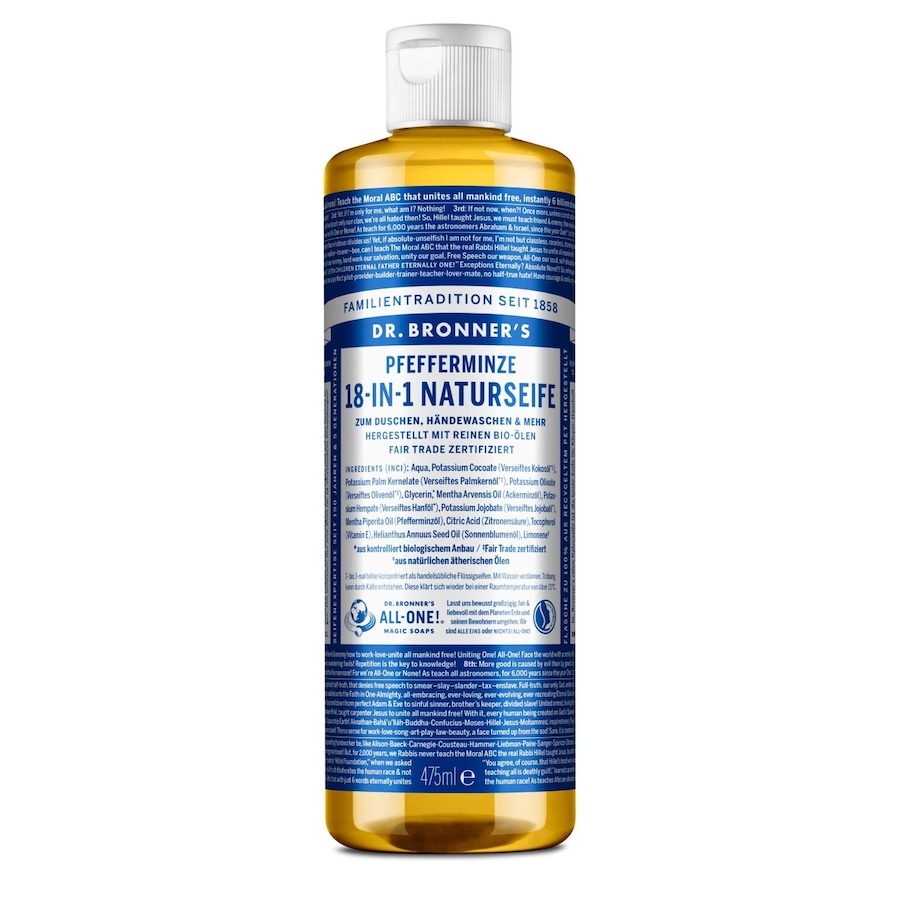 Dr. Bronner's Peppermint 18-in-1 Natural Soap Mydła 475 ml