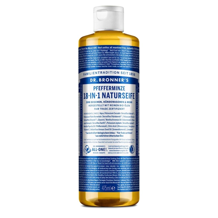 Dr. Bronner's Peppermint 18-in-1 Natural Soap Mydła 475 ml