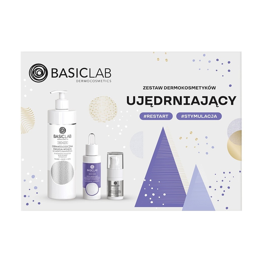 BasicLab ŚWIĄTECZNY ZESTAW UJĘDRNIAJĄCY Kremy przeciwzmarszczkowe 1 ct