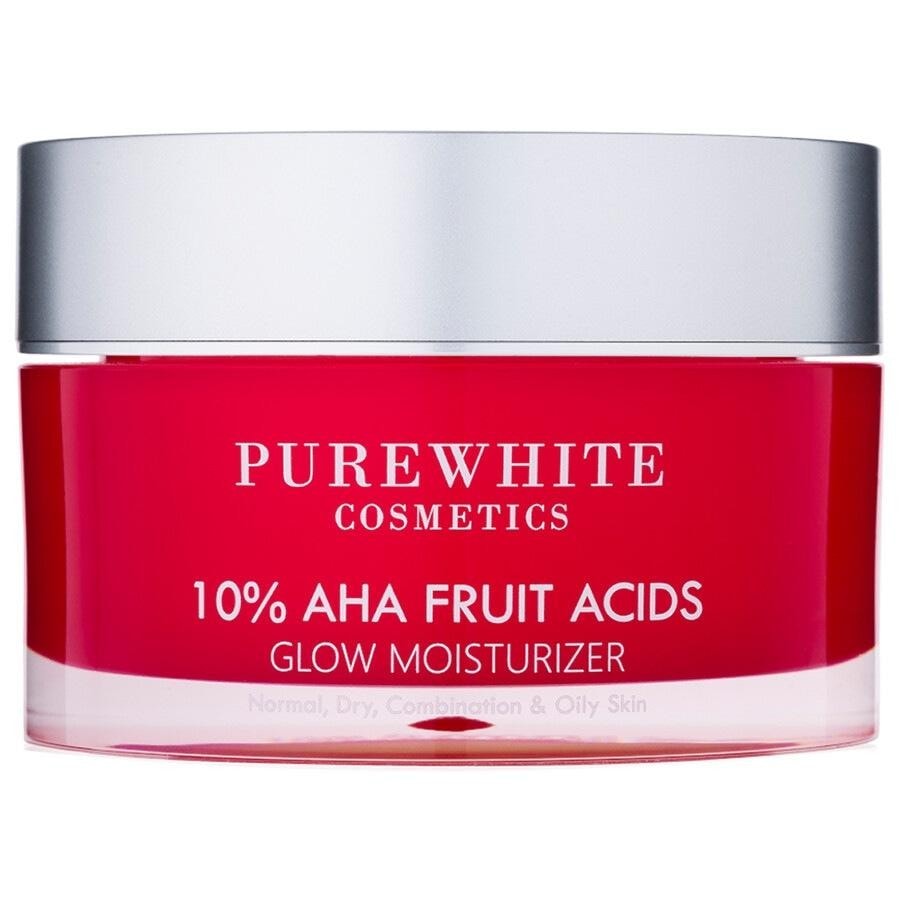Pure White Cosmetics 10% AHA Fruit Acids Glow Moisturizer Kremy do twarzy 50 ml