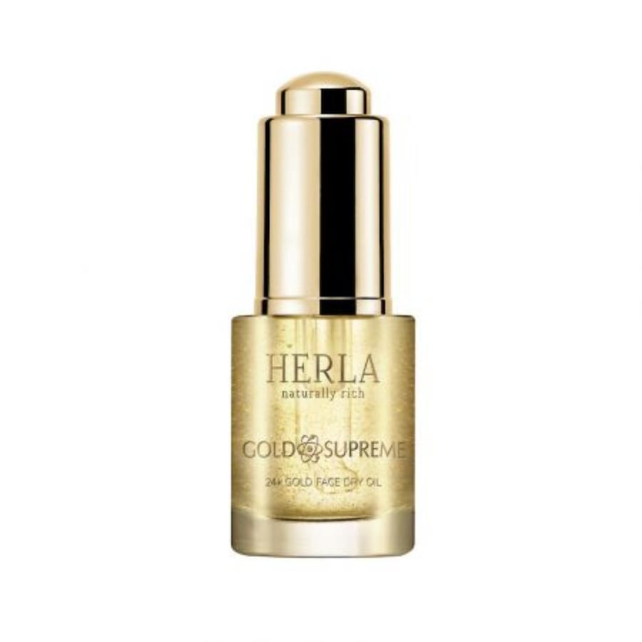 HERLA 24k Gold Face Dry Oil Olejki do twarzy 15 ml