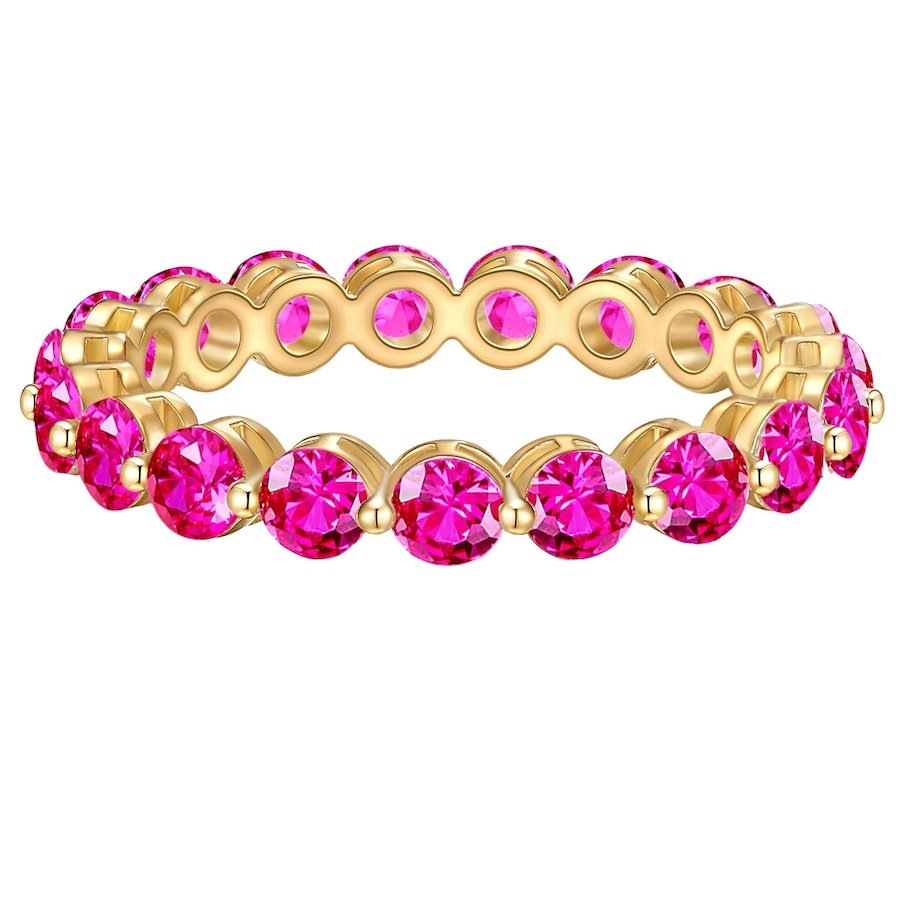 Yokoamii Pierścionek Stop metali Żółte złoto Pierścionki 1 ct Damski