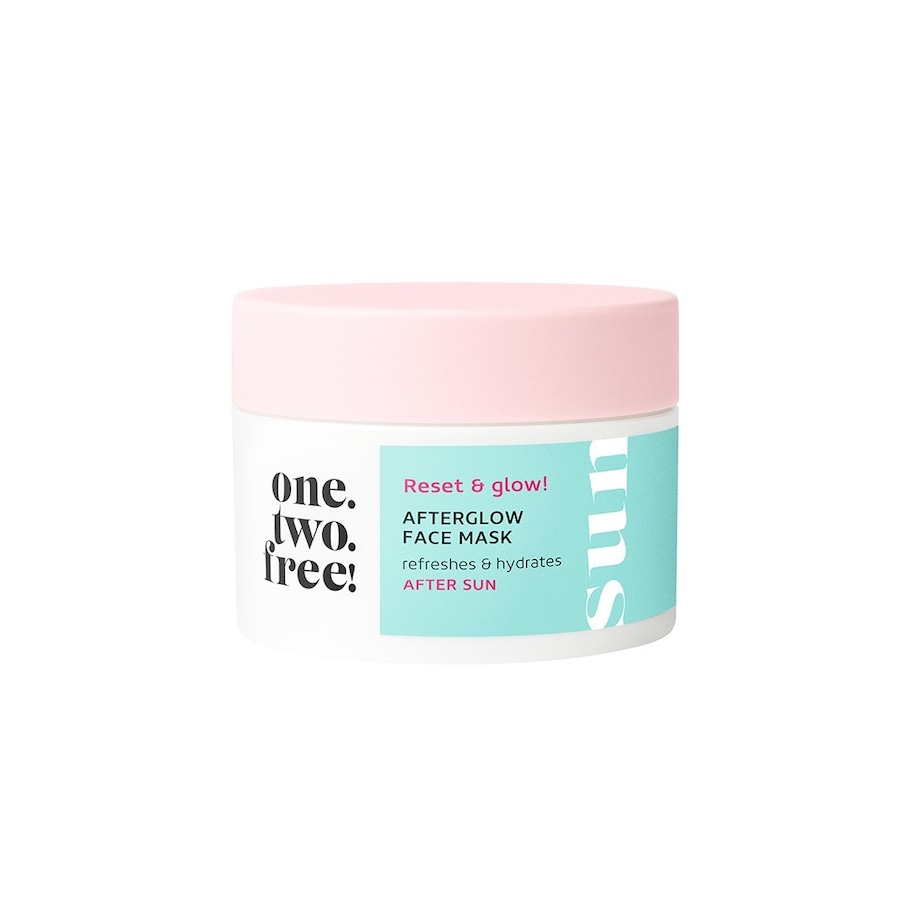 one.two.free! AFTERGLOW FACE MASK Po opalaniu 50 ml