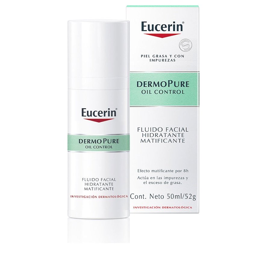 Eucerin DERMOPURE oil control fluido facial hidratante matificante Pielęgnacja Anti-Acne 50 ml
