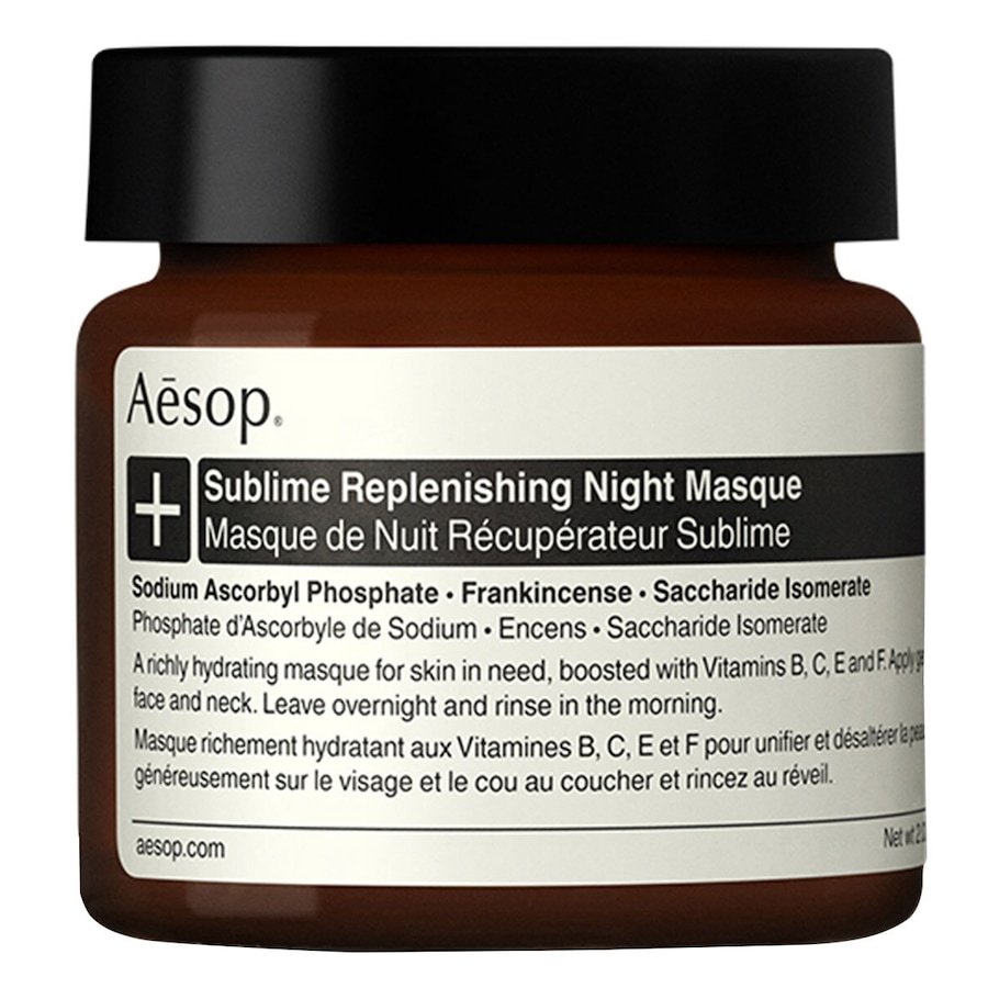 Aesop Sublime Replenishing Night Masque Maska nawilżająca 60 ml