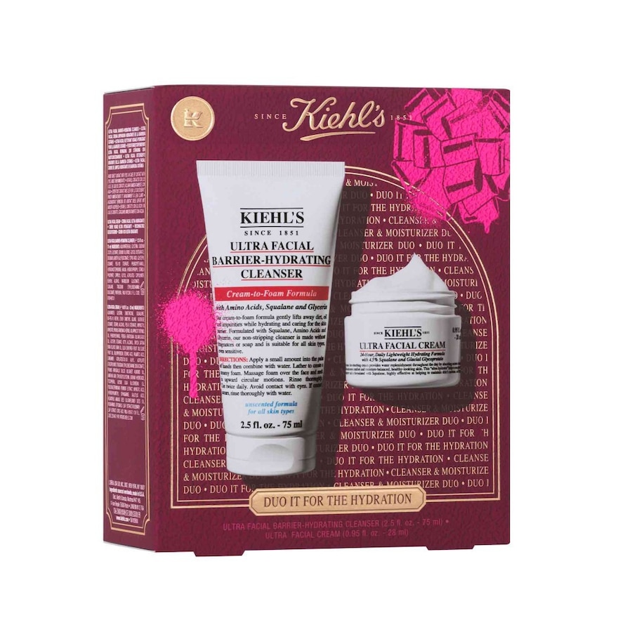 Kiehl`s Ultra Facial Kiehl's, HYDRATE ALL THE WAY, zestaw kosmetyków nawilżających do twarzy Zestawy do pielęgnacji twarzy 1 ct