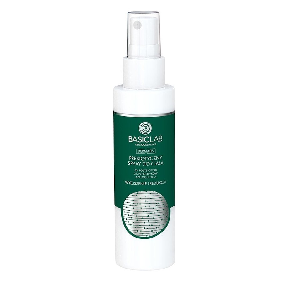 BasicLab BASICLAB DERMOCOSMETICS DERMATIS PREBIOTYCZNY SPRAY DO CIAŁA, 5% POSTBIOTYKU, 3% PREBIOTYKU, AZELOGLICYNA 100 ml Pielęgnacja Anti-Acne