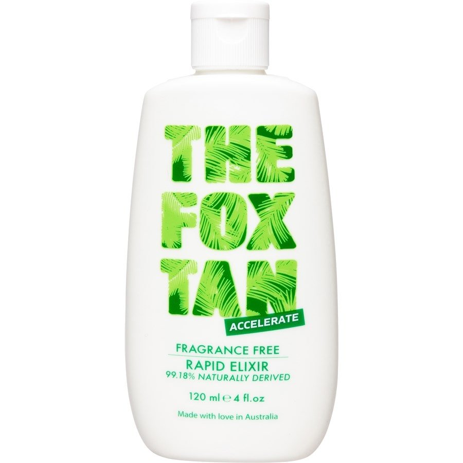 THE FOX TAN Bezzapachowy eliksir do szybkiego opalania Samoopalacze 120 ml Damski