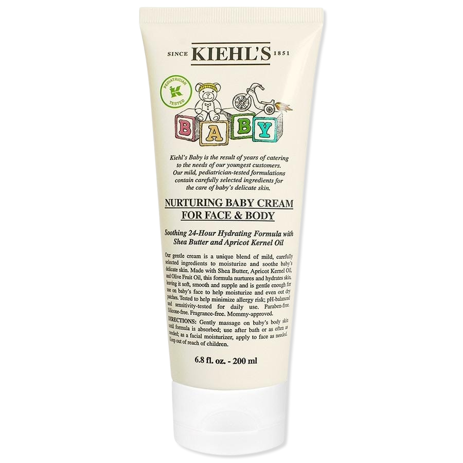 Kiehl`s Baby Cream for Face & Body Kremy i olejki dla niemowląt 200 ml