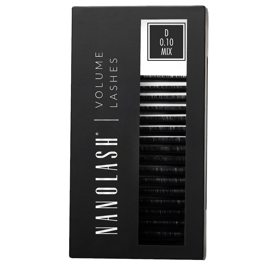 Nanolash Sztuczne rzęsy do przedłużania metodą objętościową 1 ct 0.10 D 6-13mm