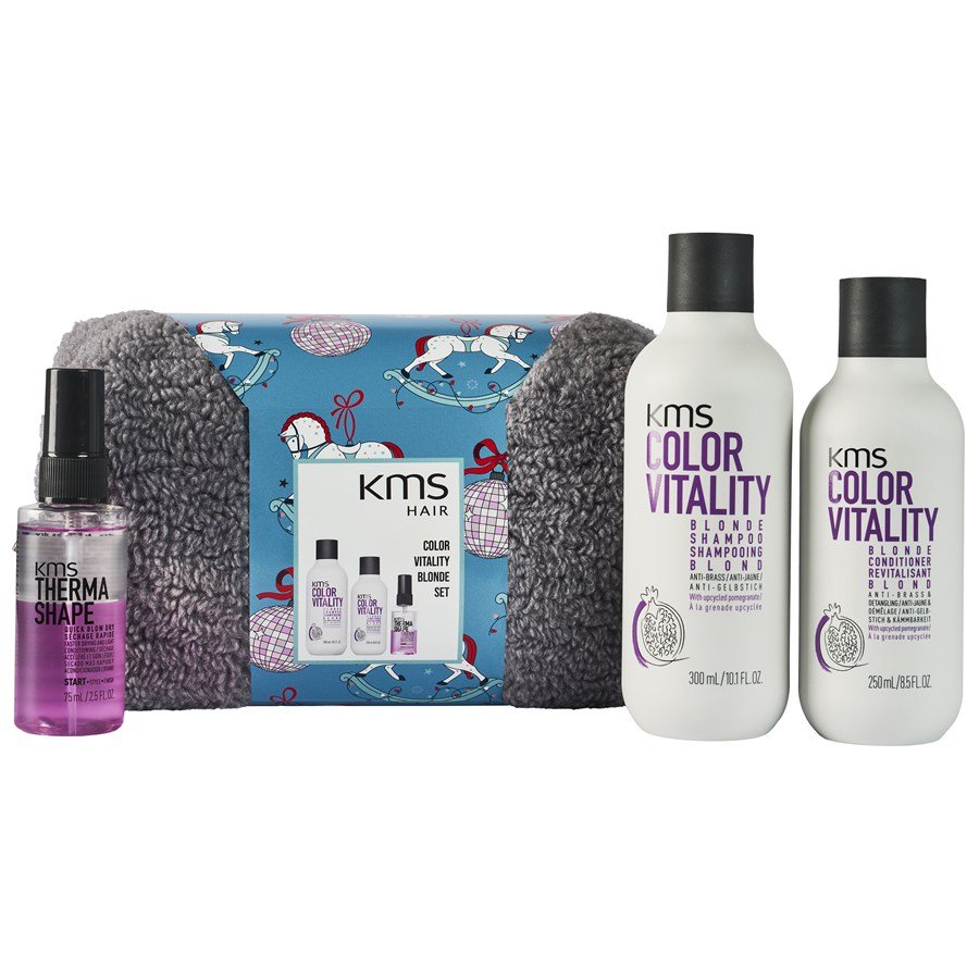 KMS Blonde Mini X-Mas Set 2025 Zestawy do pielęgnacji włosów 1 ct Damski