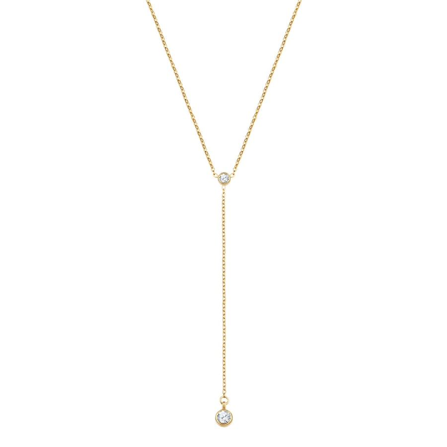 EASTSIDE Łańcuszek Stal nierdzewna Żółte złoto Naszyjniki 1 ct Damski