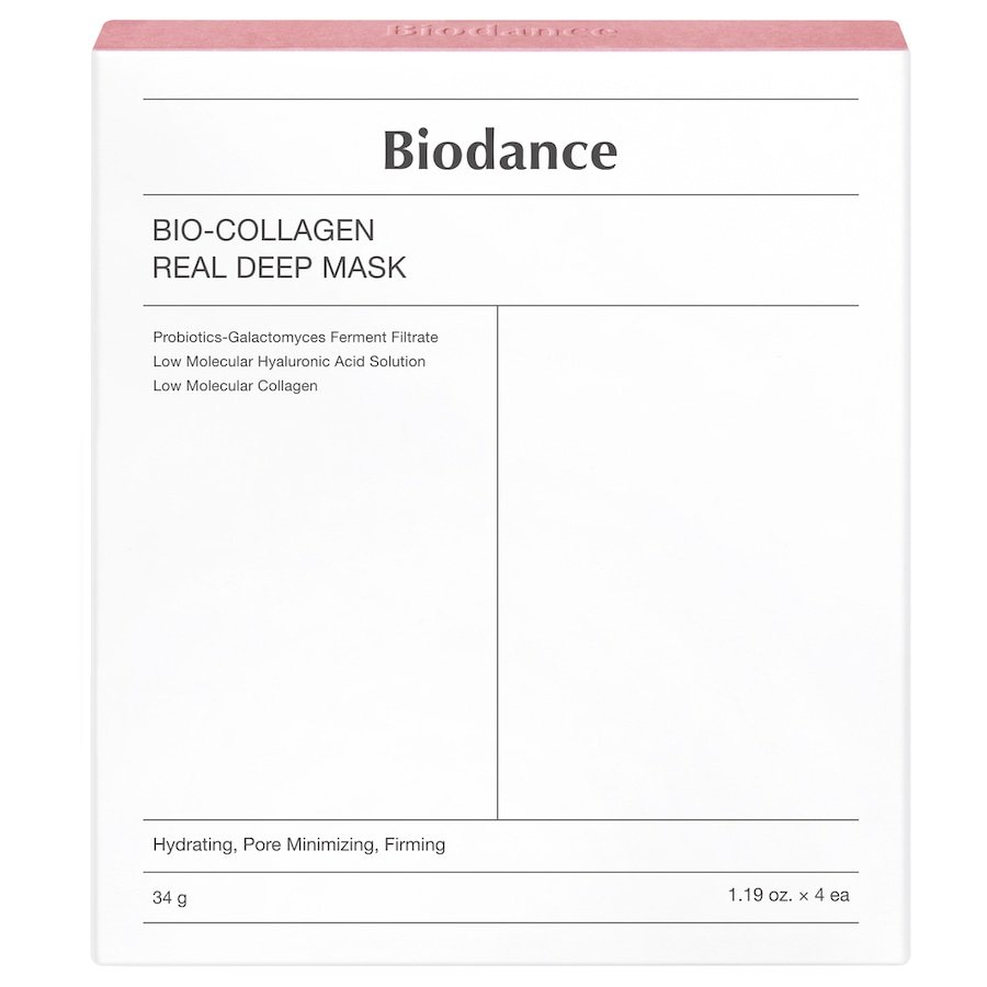 Biodance BIODANCE Bio Collagen-Real Deep Mask 4 szt. Maseczki przeciwzmarszczkowe 1 ct